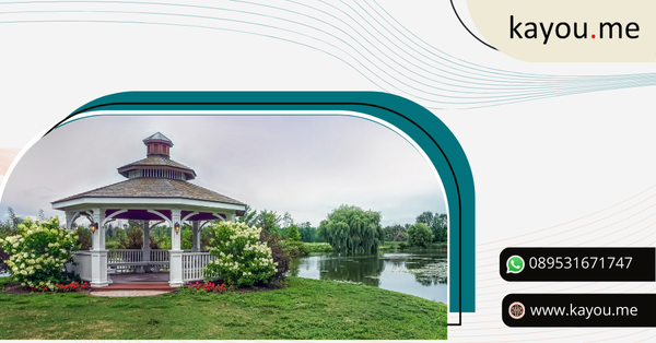 7 Material Terbaik untuk Gazebo yang Tahan 10 Tahun