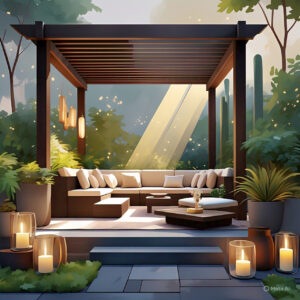 Pergola, jasa pembuatan pergola, jasa pasang pergola di Jakarta