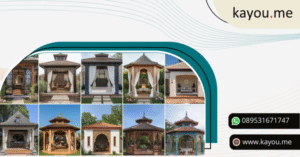 10 Inspirasi Gazebo Unik yang Jadi Spot Favorit di Properti Anda