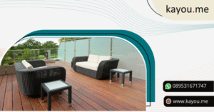 8 Inspirasi Taman Minimalis dengan Decking Kayu yang Memukau