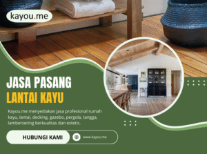 Jasa Pasang Lantai Kayu